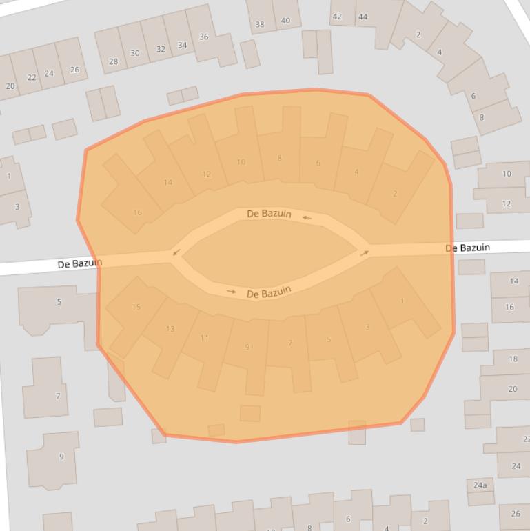 Kaart van postcodegebied 7041SH.