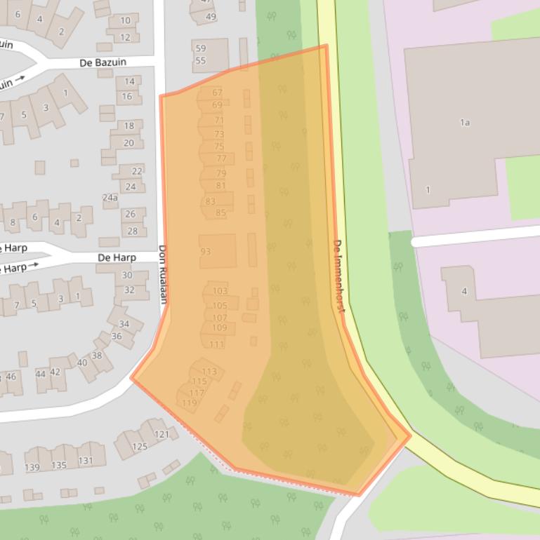 Kaart van postcodegebied 7041SL.