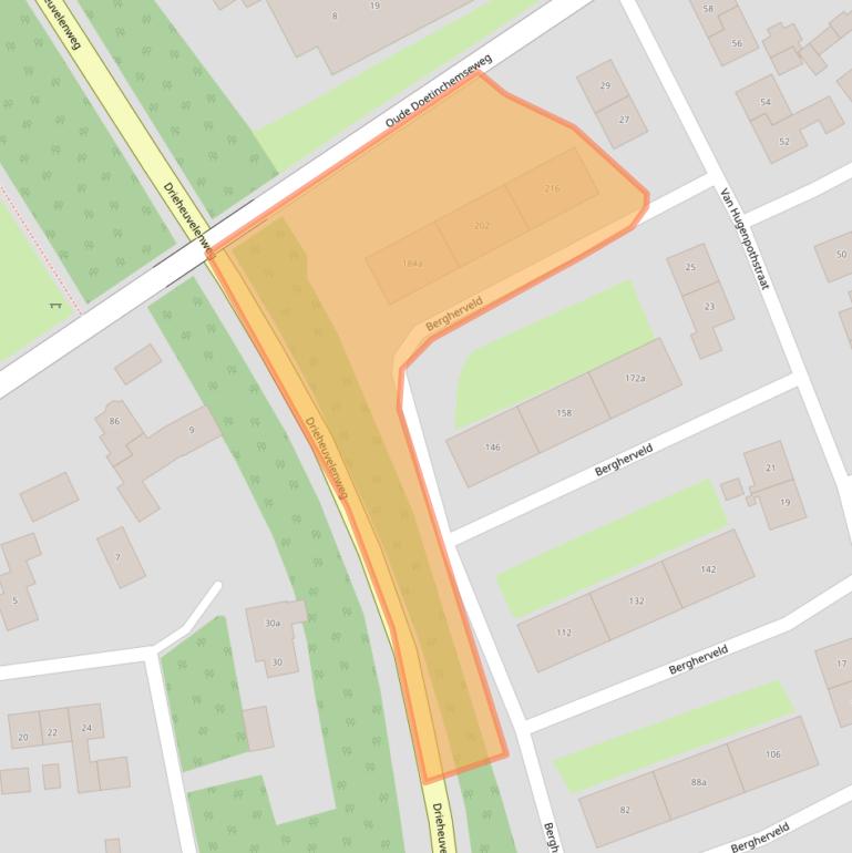 Kaart van postcodegebied 7041XZ.