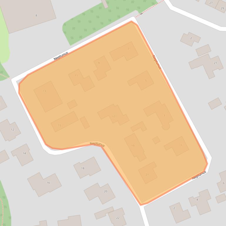 Kaart van postcodegebied 7071VH.