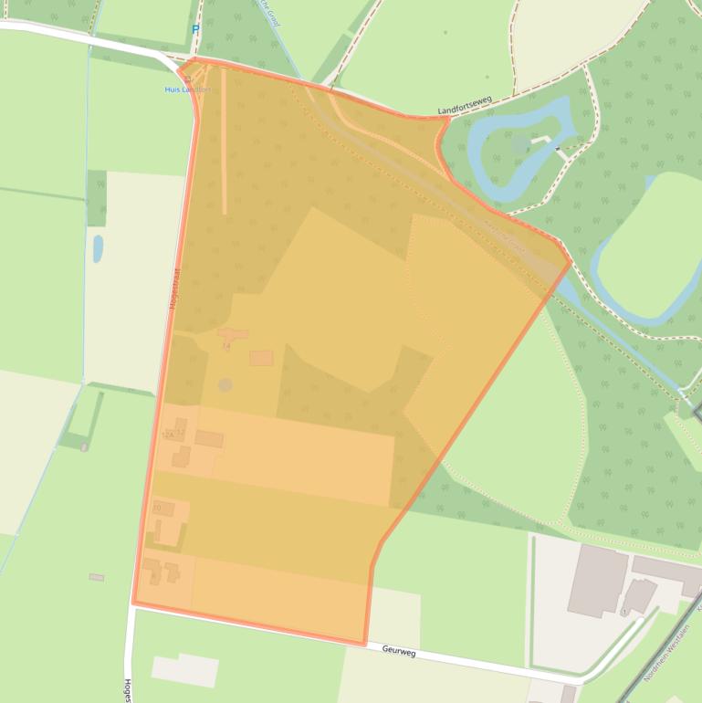 Kaart van postcodegebied 7078BR.