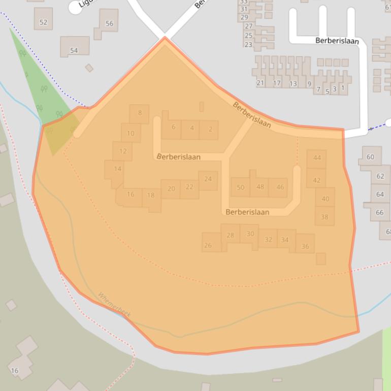 Kaart van postcodegebied 7101ZX.