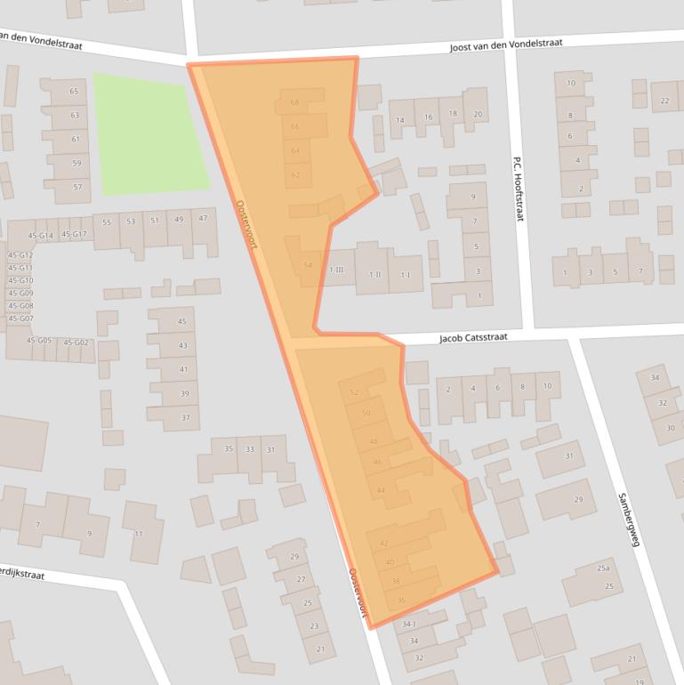 Kaart van postcodegebied 7103XN.