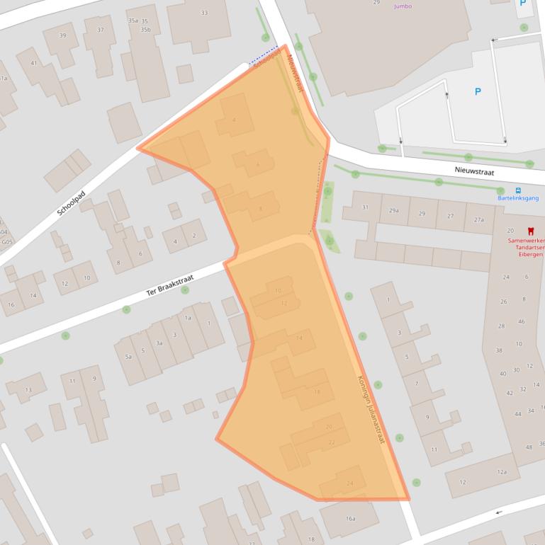 Kaart van postcodegebied 7151CH.