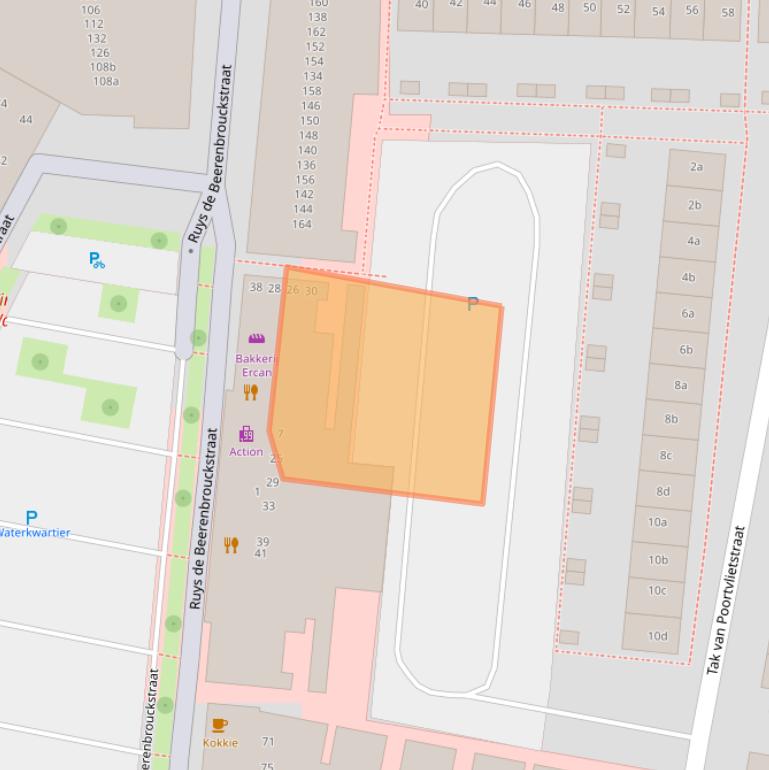 Kaart van postcodegebied 7204MS.