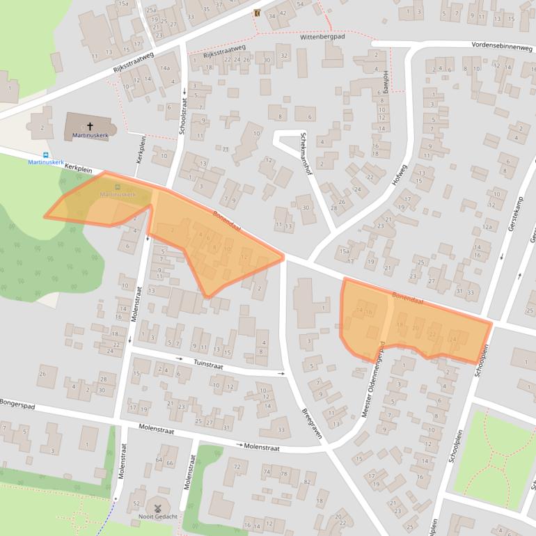 Kaart van postcodegebied 7231GG.