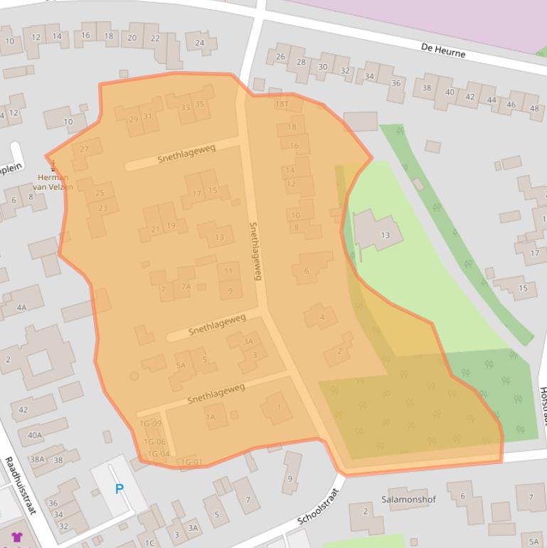 Kaart van postcodegebied 7255CE.