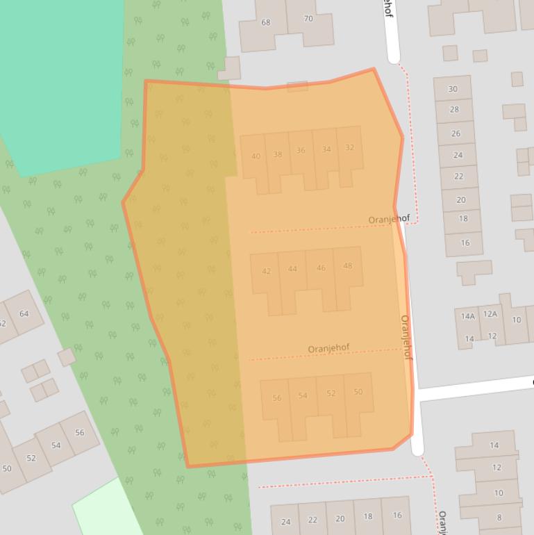 Kaart van postcodegebied 7255EC.