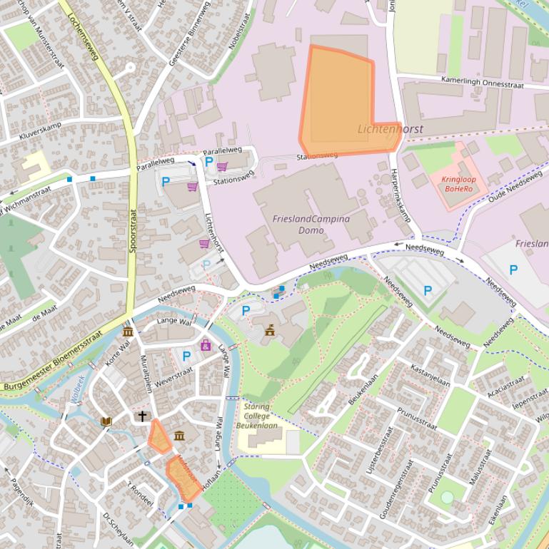 Kaart van postcodegebied 7271AR.