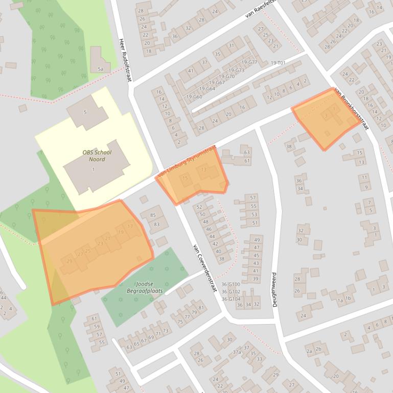 Kaart van postcodegebied 7271XG.