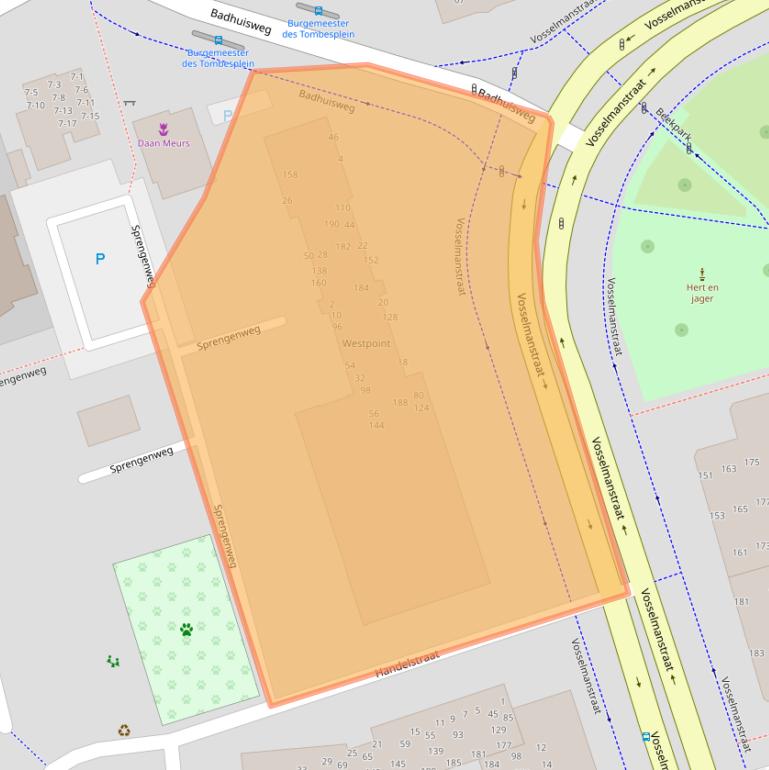 Kaart van postcodegebied 7311CH.