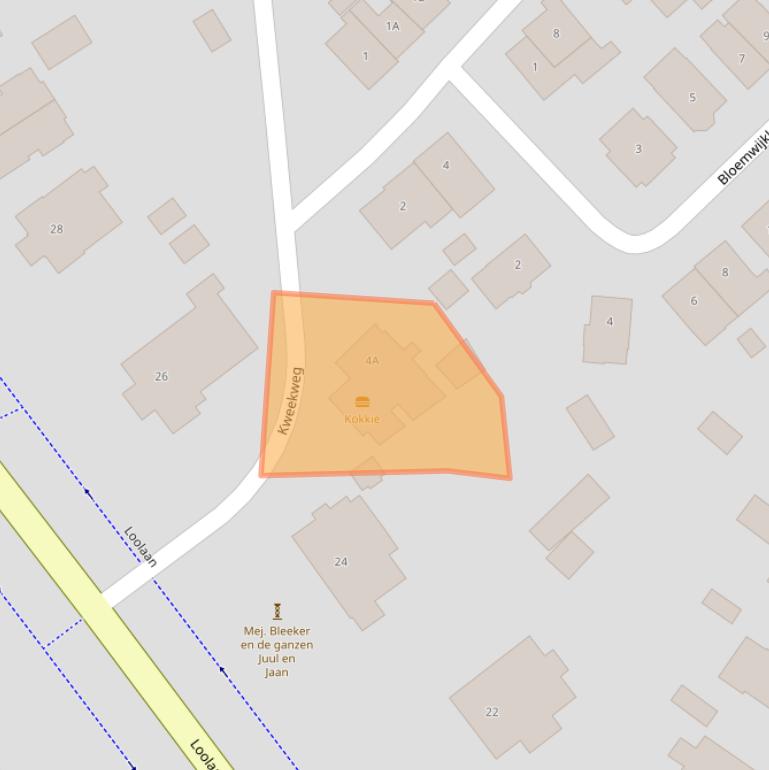 Kaart van postcodegebied 7315AR.