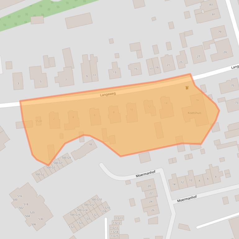 Kaart van postcodegebied 7315CV.