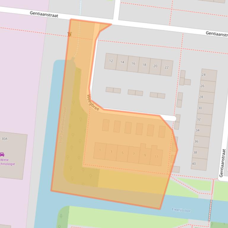 Kaart van postcodegebied 7322AV.