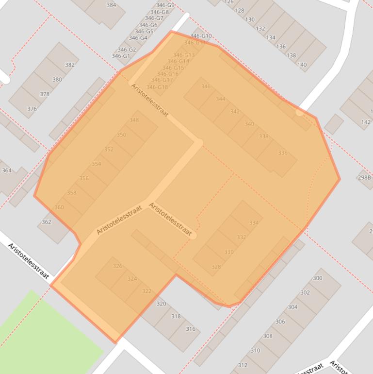 Kaart van postcodegebied 7323MV.