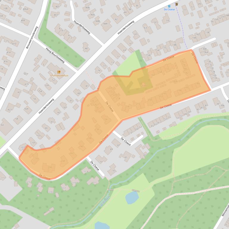 Kaart van postcodegebied 7339CS.