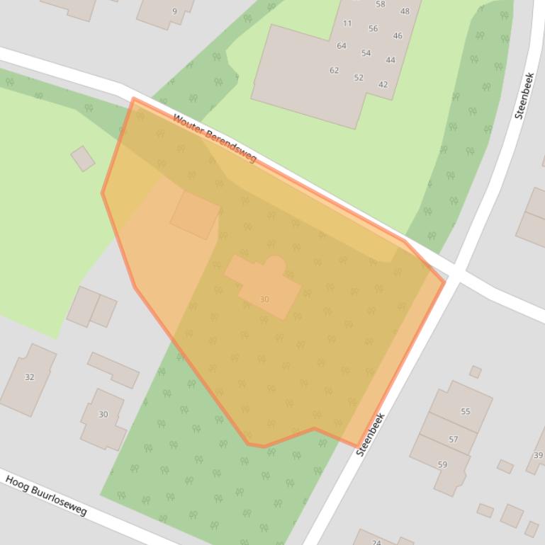 Kaart van postcodegebied 7339GV.