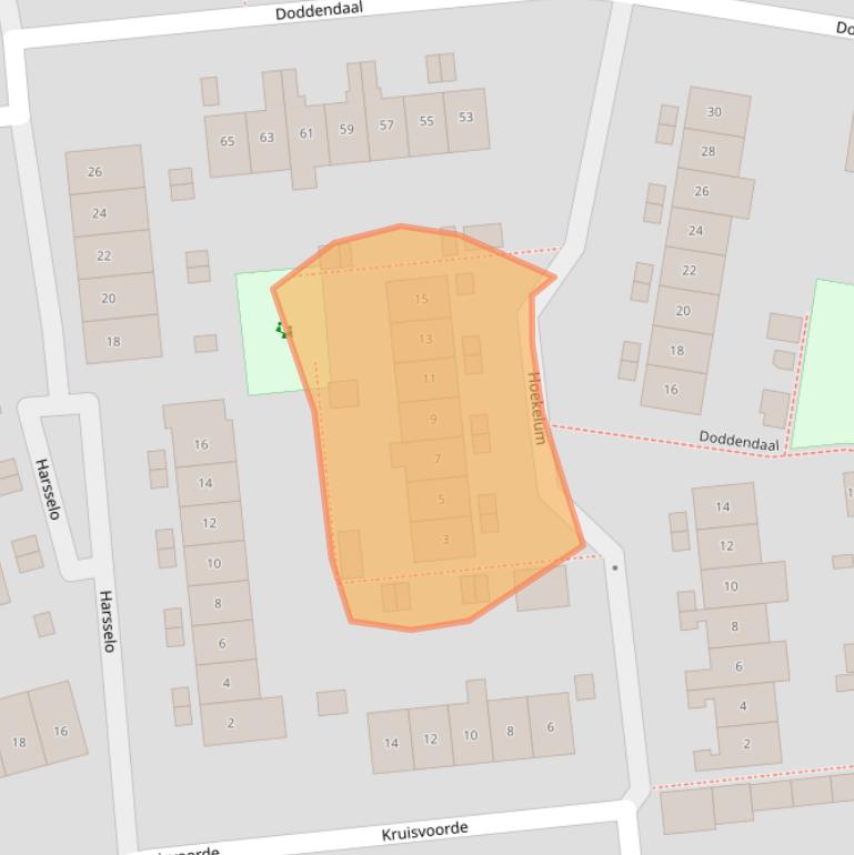 Kaart van postcodegebied 7339KG.