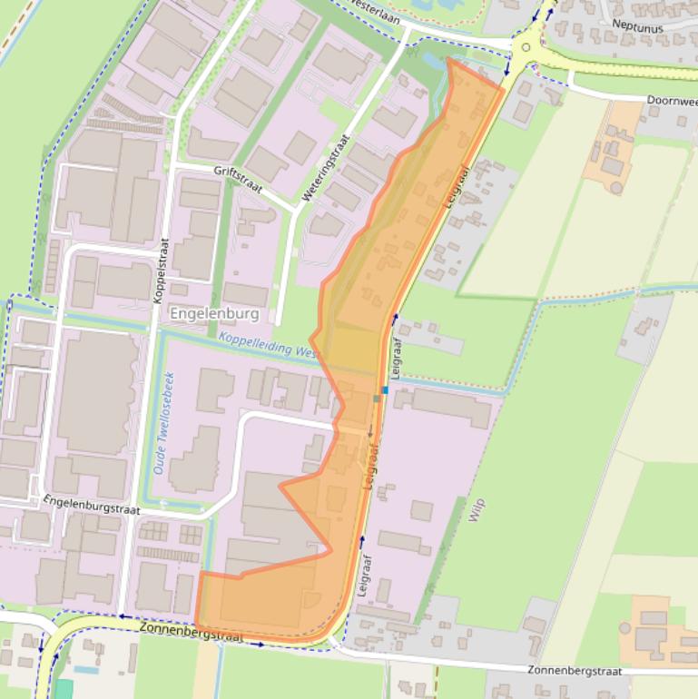 Kaart van postcodegebied 7391AL.