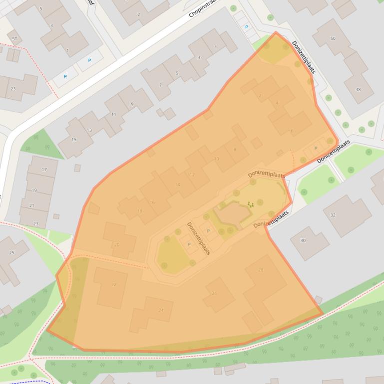 Kaart van postcodegebied 7391SN.