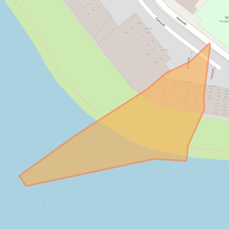 Kaart van postcodegebied 7411ZG.