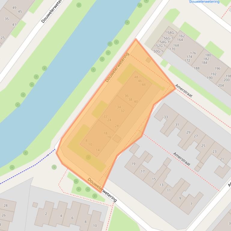 Kaart van postcodegebied 7417TV.