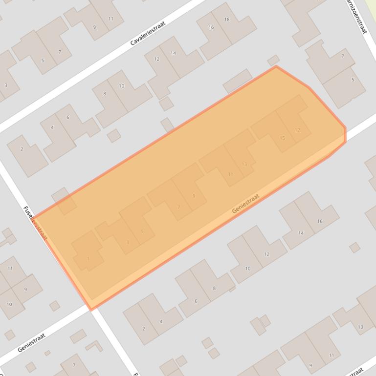 Kaart van postcodegebied 7433MG.