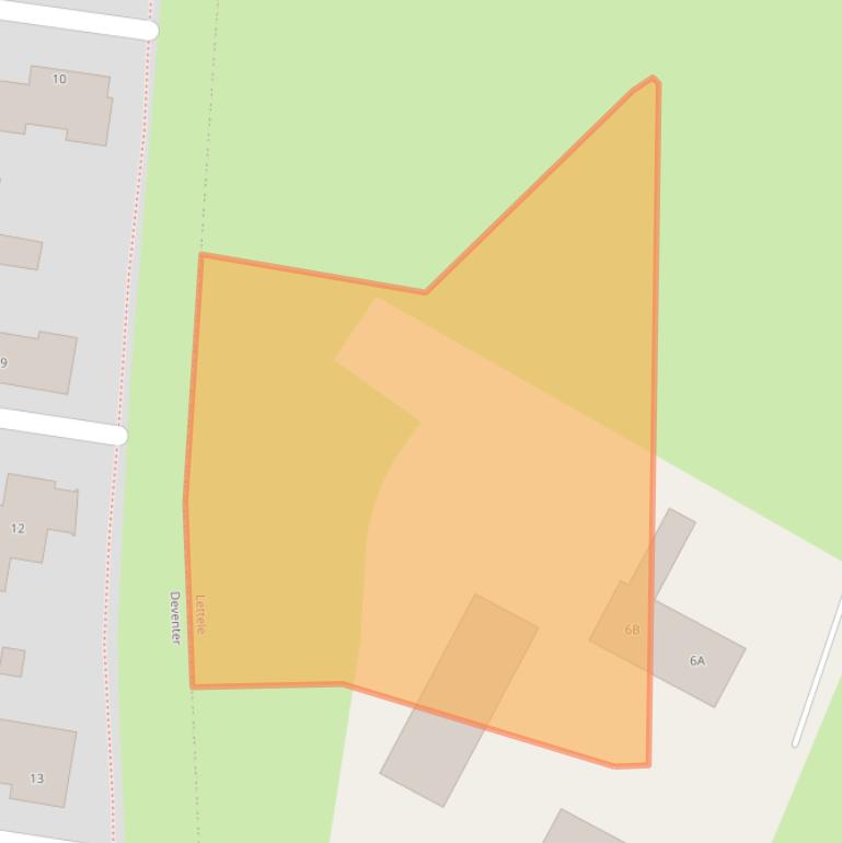 Kaart van postcodegebied 7434SM.