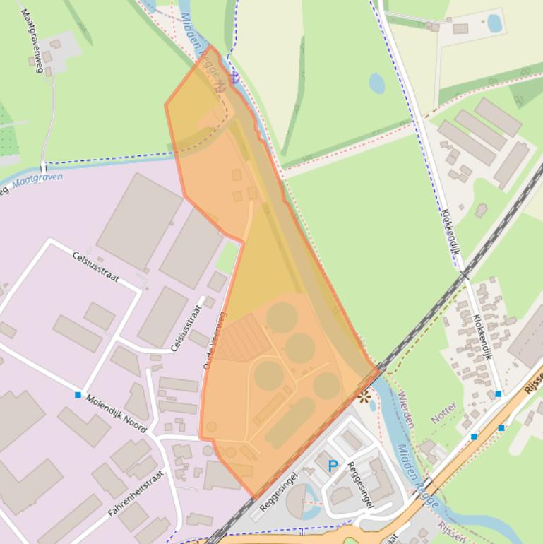 Kaart van postcodegebied 7461JH.