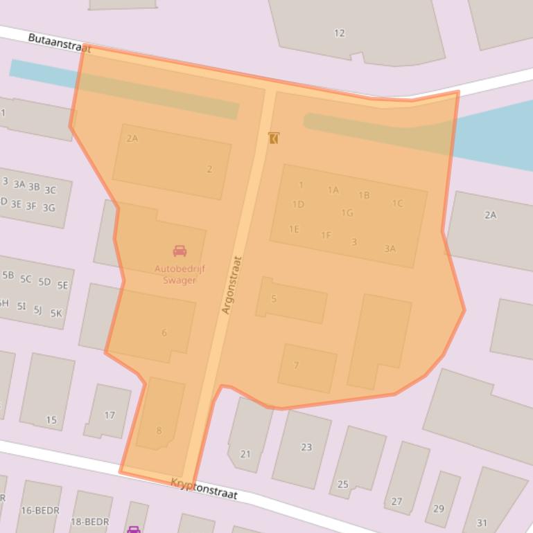 Kaart van postcodegebied 7463PD.