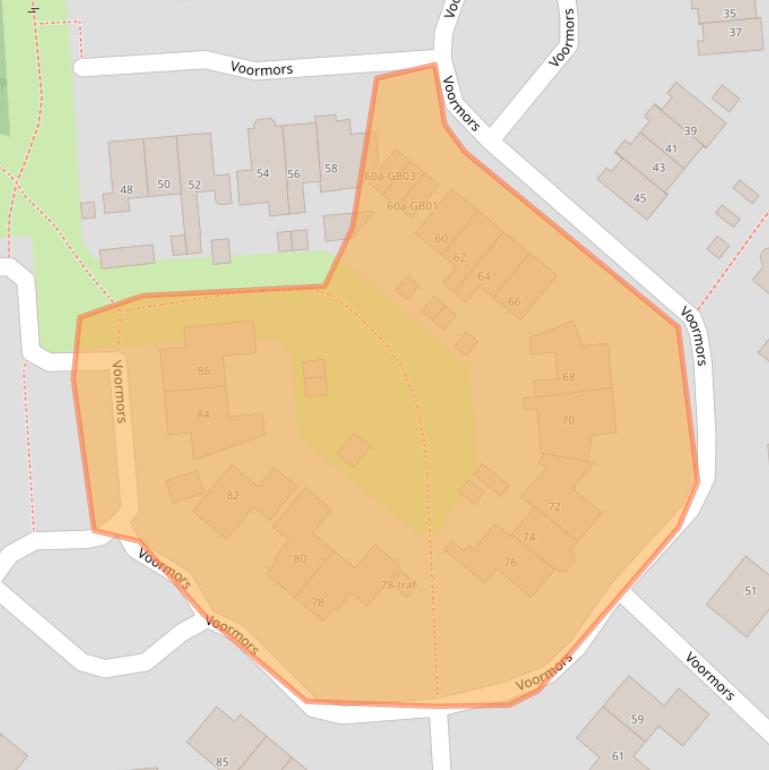 Kaart van postcodegebied 7468HC.