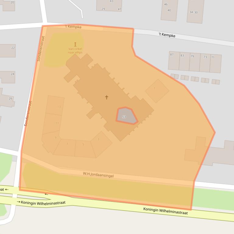 Kaart van postcodegebied 7481MZ.