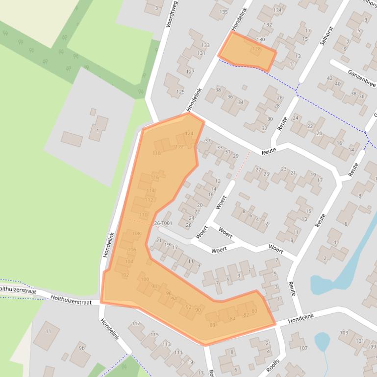 Kaart van postcodegebied 7482KS.