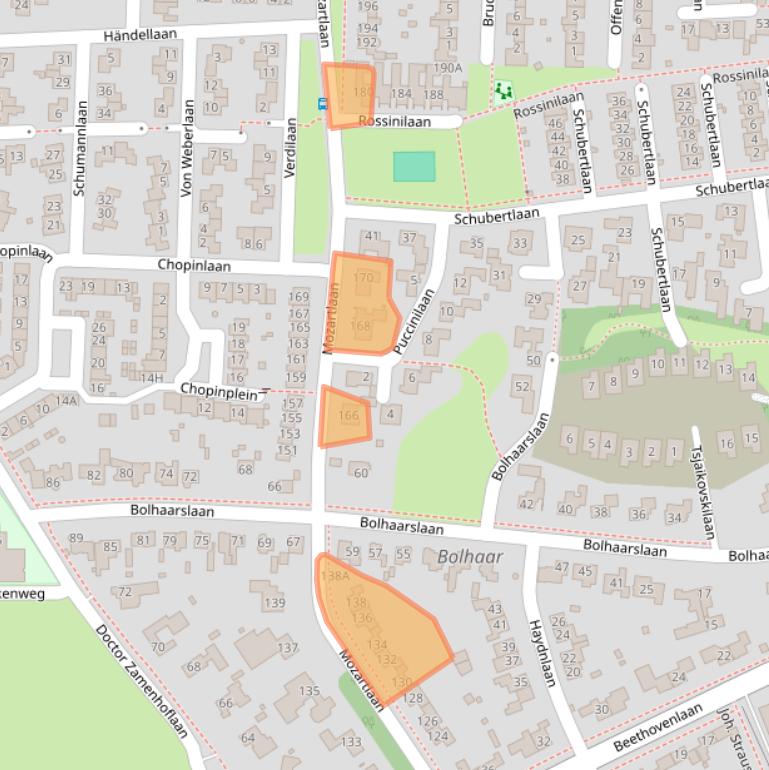 Kaart van postcodegebied 7522HR.