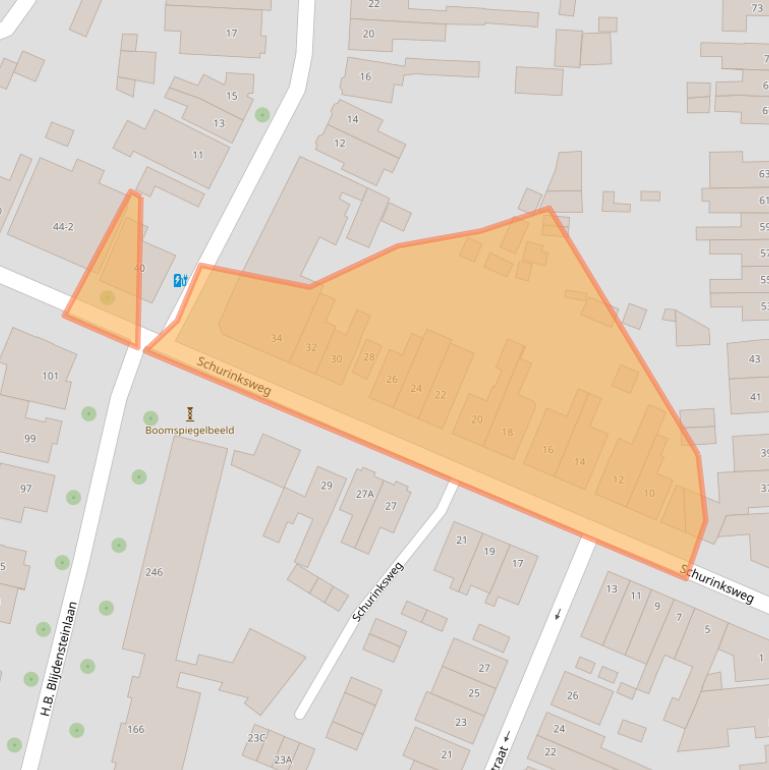 Kaart van postcodegebied 7523AR.