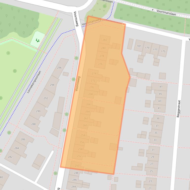 Kaart van postcodegebied 7523CM.