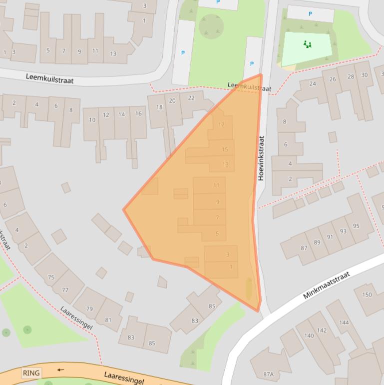 Kaart van postcodegebied 7531ZJ.