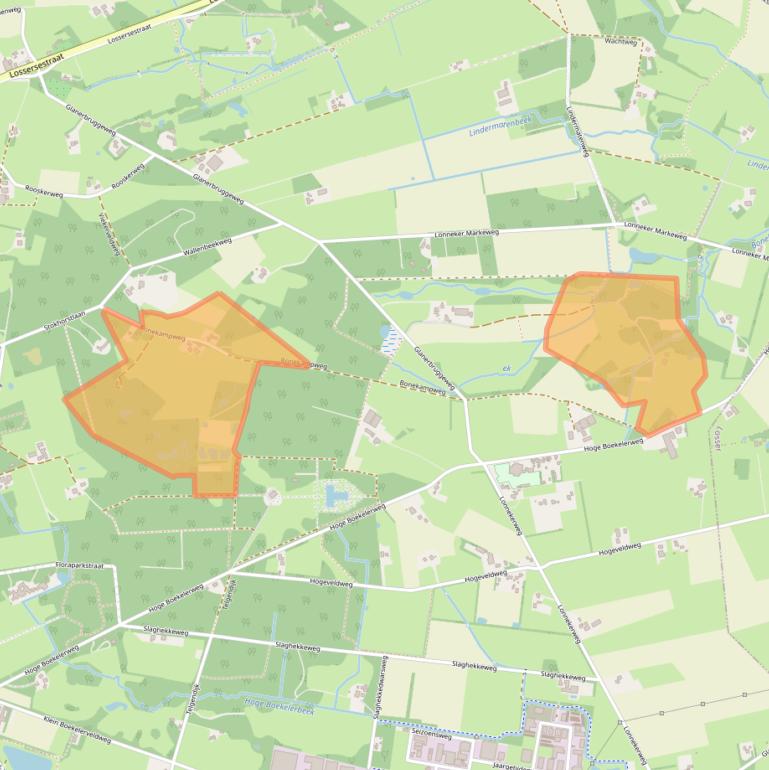 Kaart van postcodegebied 7532PC.