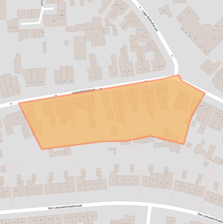 Kaart van postcodegebied 7533AL.