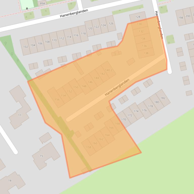 Kaart van postcodegebied 7542ED.