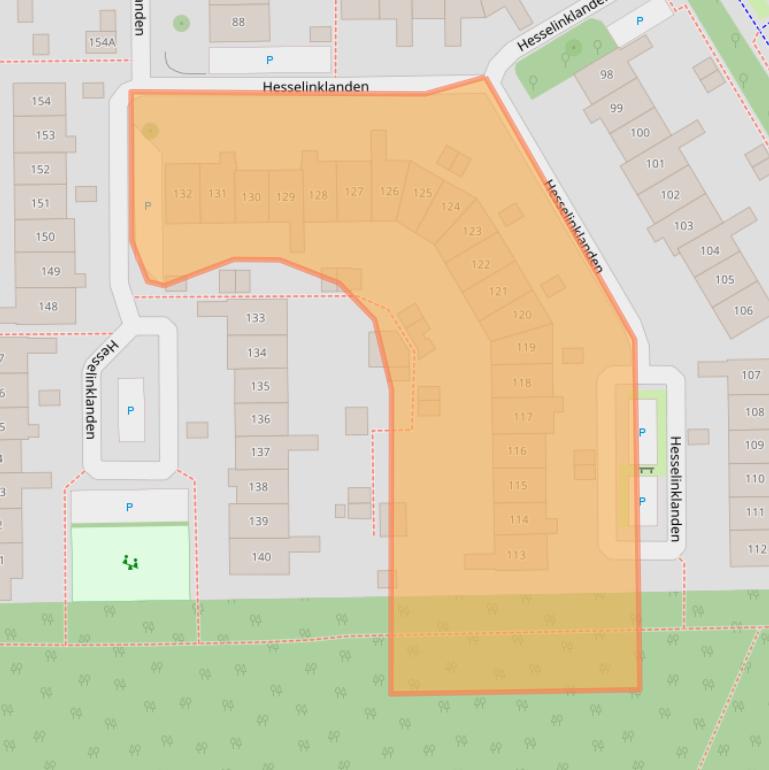 Kaart van postcodegebied 7542KG.