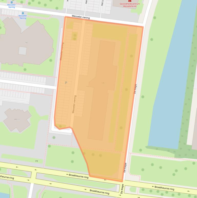 Kaart van postcodegebied 7544HK.