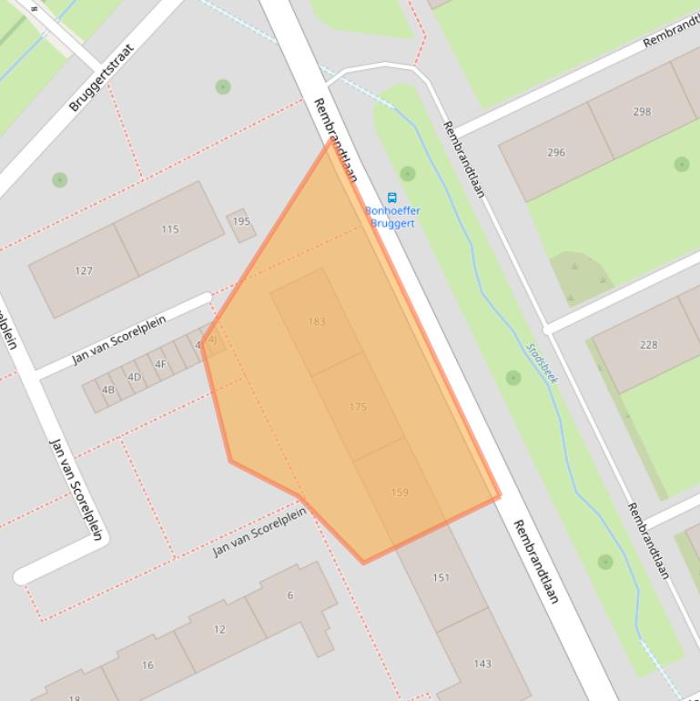 Kaart van postcodegebied 7545ZK.