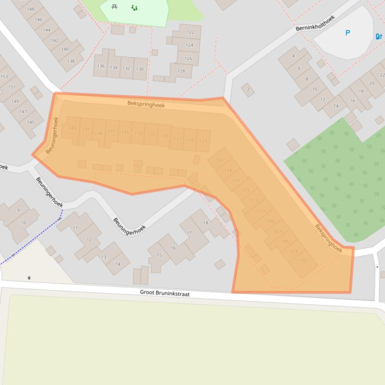 Kaart van postcodegebied 7546CH.