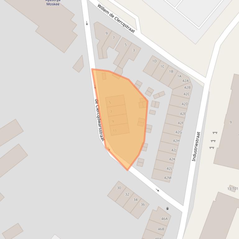 Kaart van postcodegebied 7553PZ.