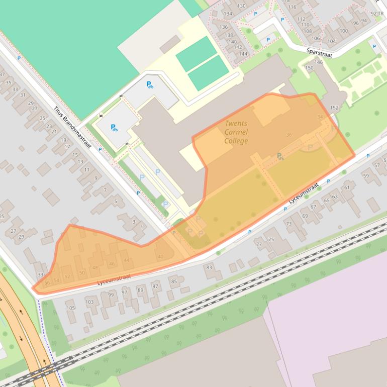 Kaart van postcodegebied 7572CR.