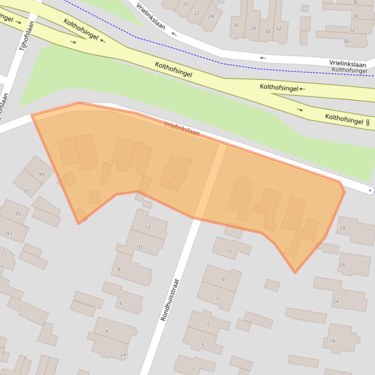 Kaart van postcodegebied 7602HK.