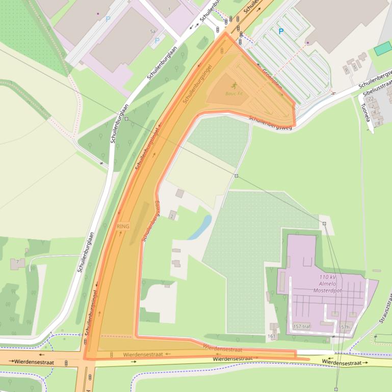 Kaart van postcodegebied 7604BG.