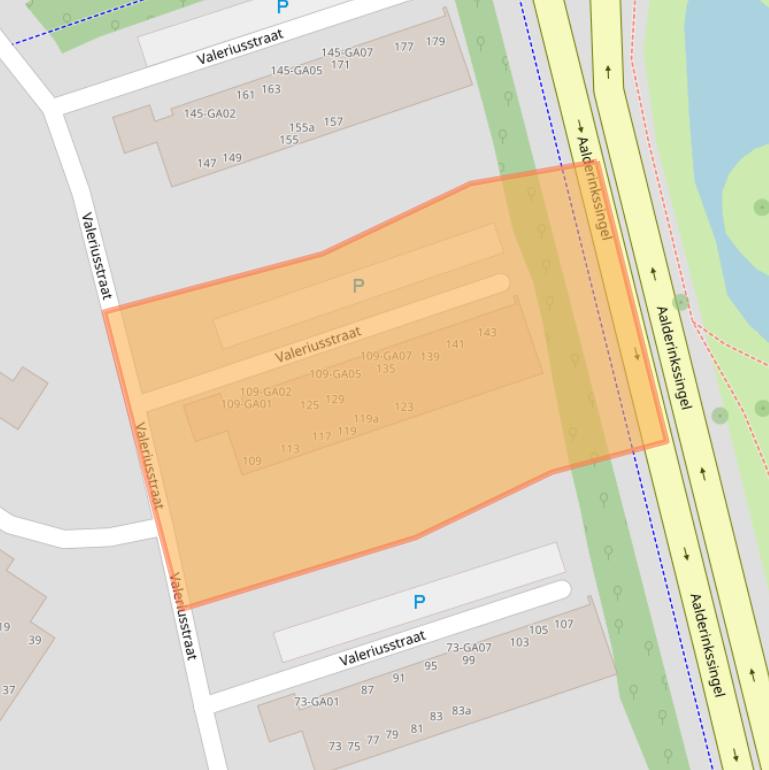 Kaart van postcodegebied 7604CL.