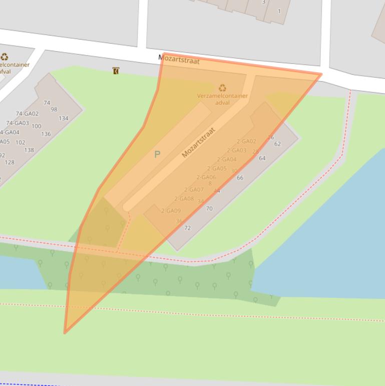 Kaart van postcodegebied 7604GP.